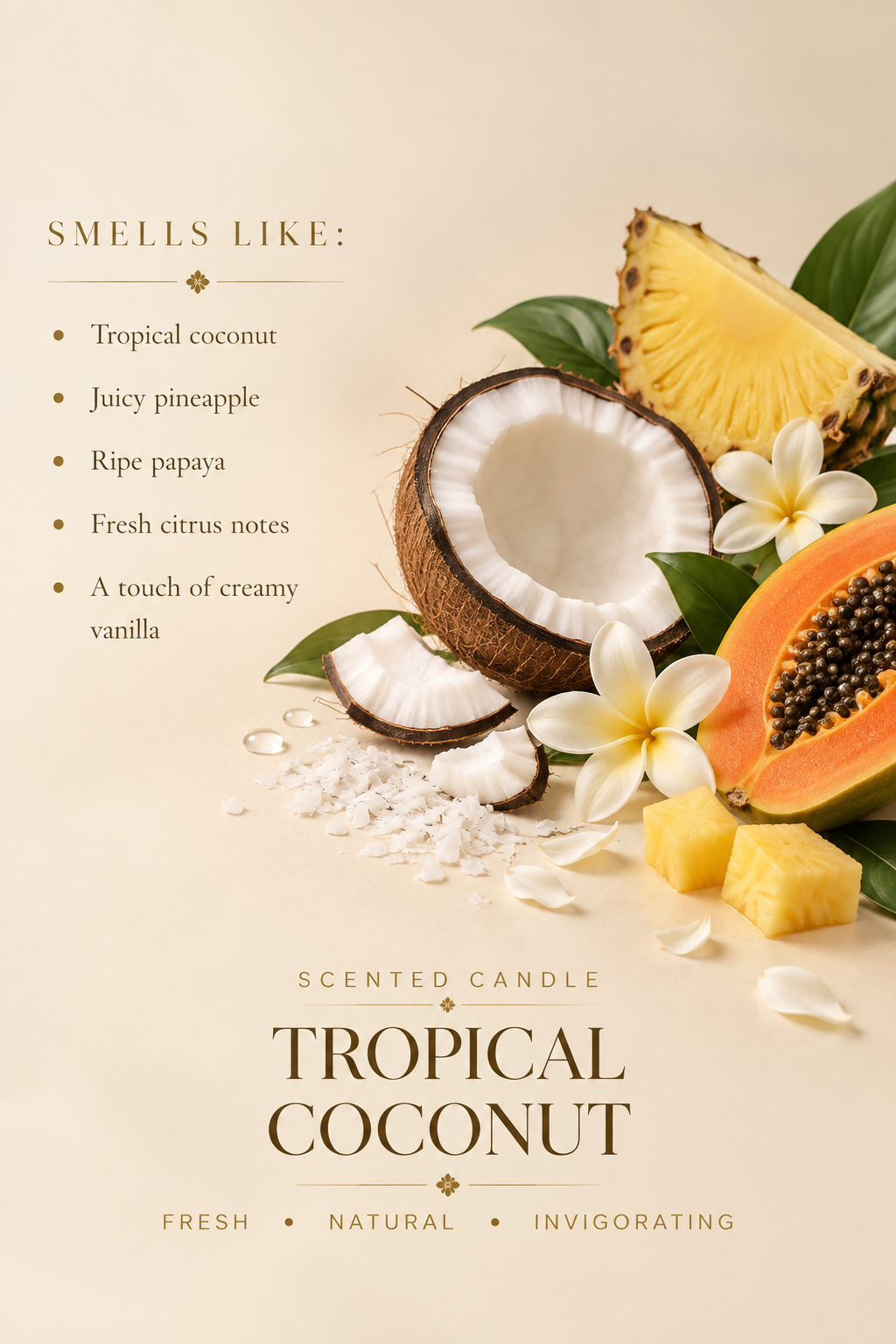 Three Moments – Coconut Wax Candle Set