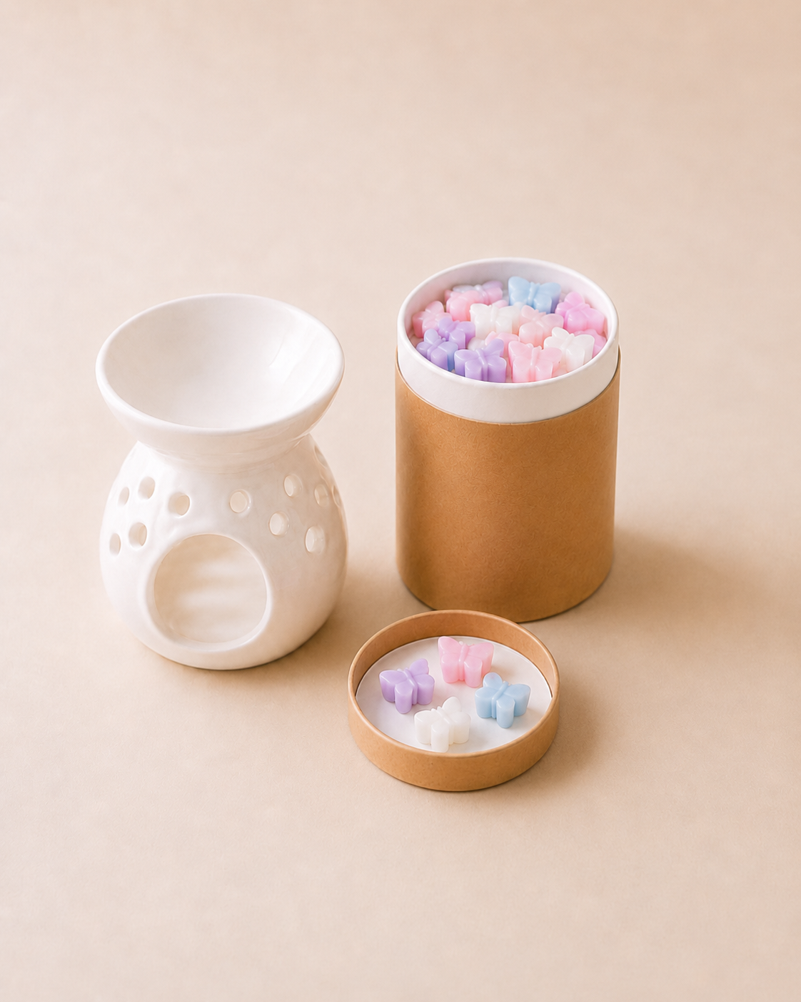 A Rain of Butterflies – Pink Bubbly & Exotic Fruits Wax Melt Kit