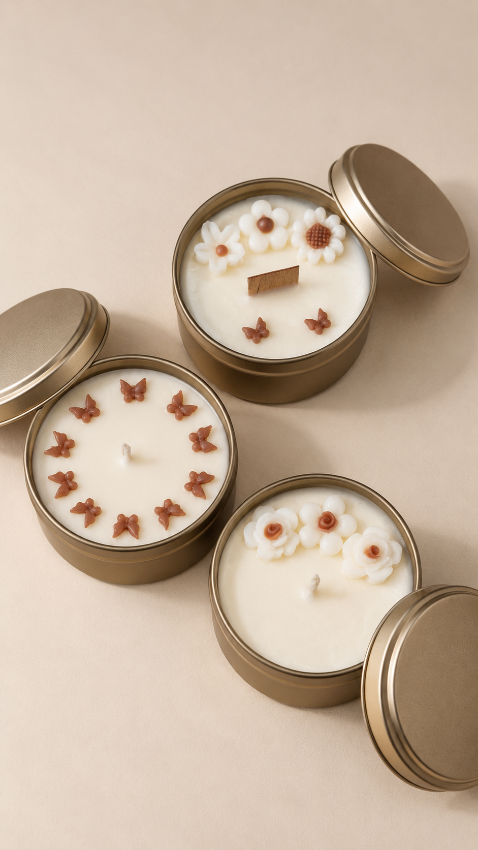 Three Moments – Coconut Wax Candle Set