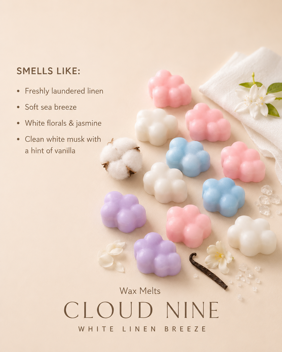 Cloud Nine - White Linen Breeze