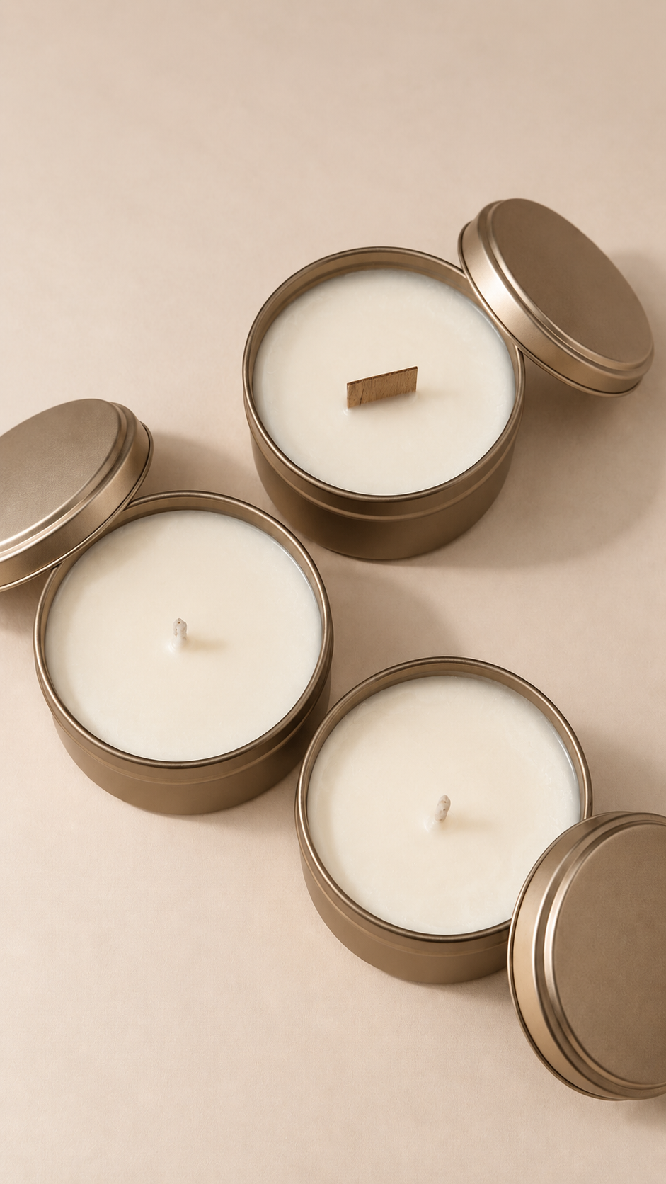 Three Moments – Coconut Wax Candle Set